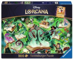 RAVENSBURGER CASSE-TÊTE 1000 PIÈCES - DISNEY LORCANA - L'ÉCLAT DU ROYAUME : ÉMERAUDE #12001623